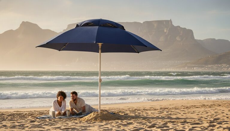 Choosing the Best Wind Resistant Beach Umbrella in South Africa: 2026 Buyer’s Guide