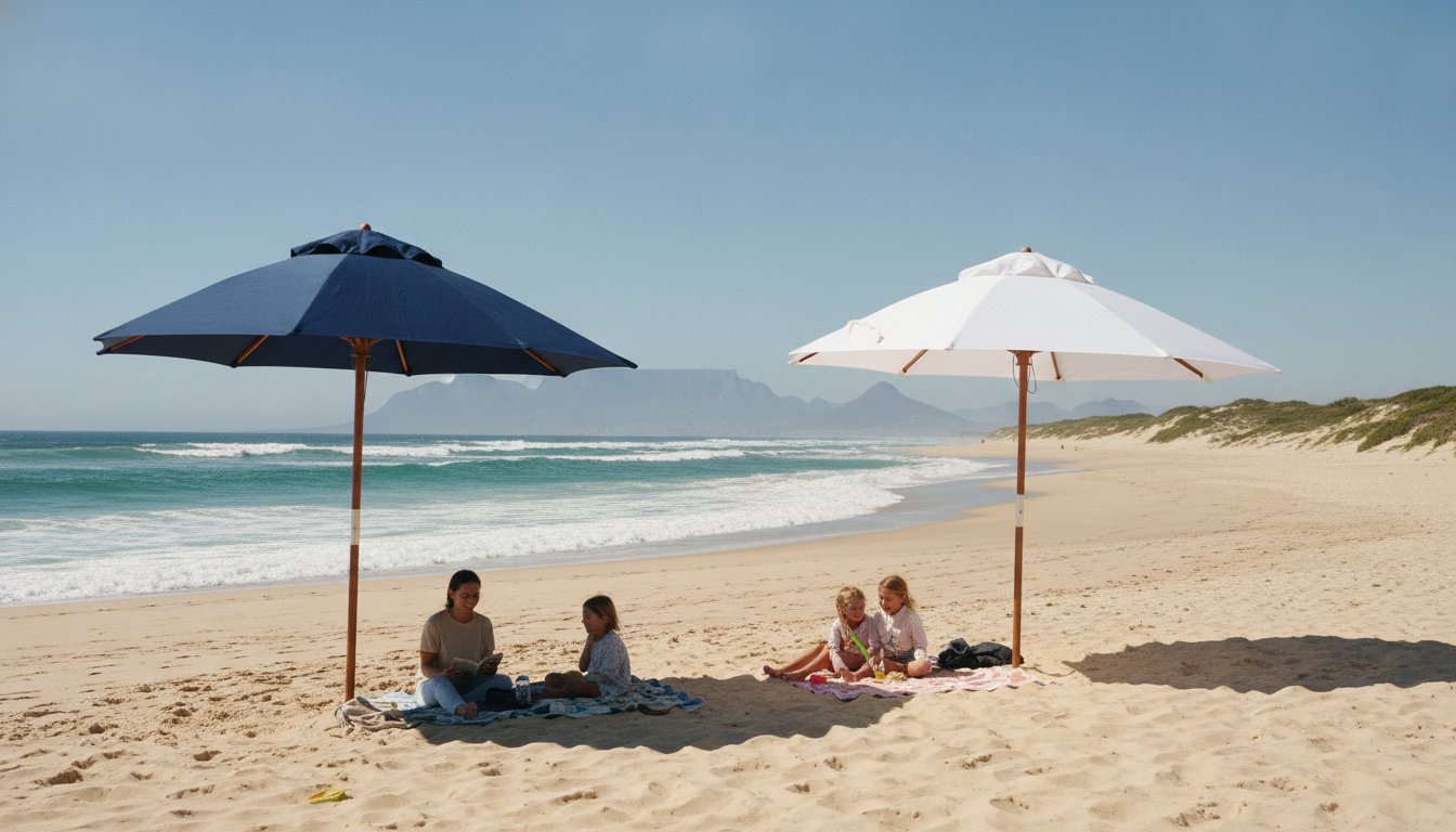 Oxford and Poly-Nylon Beach Umbrellas: A Professional Guide to UV Protection in South Africa