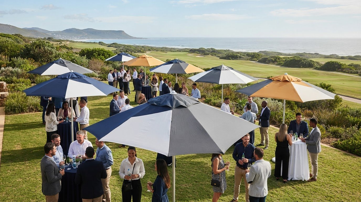 Corporate Branded Umbrellas for South African Events