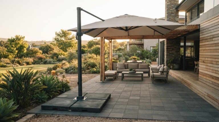 How to Anchor a Garden Parasol: Securing Cantilevers