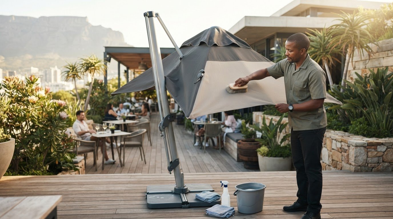 How to Clean and Maintain Commercial Umbrellas: A Practical Guide
